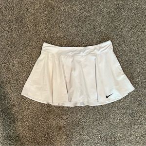 White Nike Tennis Skirt